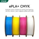 eSUN PLA+ CMYK Bundle – 1.75mm 4 Spools Set 0/5 -