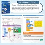 ICSE Coding, AI, Robotics and Computer Book Class 7 Edition 2 for Academic Year 2025-26 | Tech Tinkerer