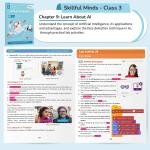 CBSE Coding, AI, Robotics and Computer Book Class 3 Edition 2 for Academic Year 2025-26 | Skillful Minds