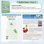 CBSE Coding, AI, Robotics and Computer Book Class 2 Edition 2 for Academic Year 2025-26 | Skillful Minds