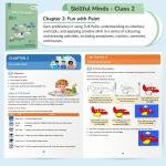 CBSE Coding, AI, Robotics and Computer Book Class 2 Edition 2 for Academic Year 2025-26 | Skillful Minds