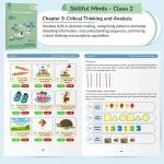 CBSE Coding, AI, Robotics and Computer Book Class 2 Edition 2 for Academic Year 2025-26 | Skillful Minds