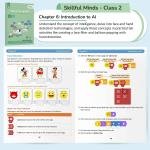 CBSE Coding, AI, Robotics and Computer Book Class 2 Edition 2 for Academic Year 2025-26 | Skillful Minds