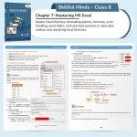 CBSE Coding, AI, Robotics and Computer Book Class 8 Edition 2 for Academic Year 2025-26 | Skillful Minds